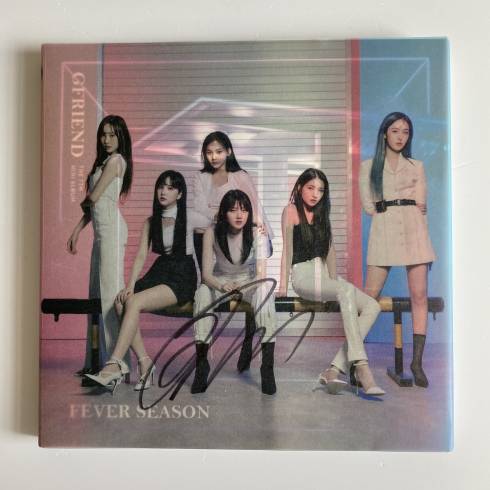 GFRIEND YUJU SIGNED 7TH MINI ALBUM 'FEVER SEASON' - YEOL VERSION (V2)